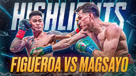 brandon figueroa vs mark magsayo|Figueroa vs Magsayo highlights .